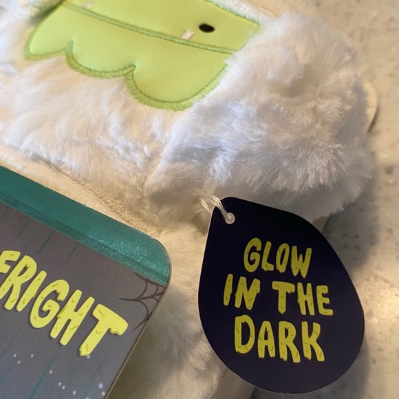 Slumberkins Halloween Fright Mummy Yeti Rare -Glow In The Dark - Picture 6 of 6